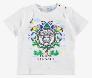 Babies Jungle Medusa Print T-shirt Ivory - Saturday Night Live Stefon Shirts