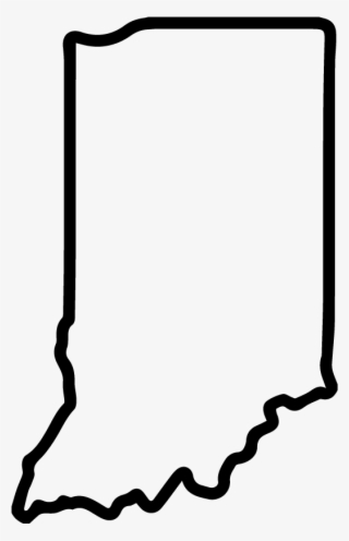 Indianastateoutline-01 - Transparent Kentucky Clipart