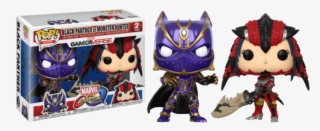 Marvel Vs Capcom - Funko Pop Black Panther Vs Monster Hunter