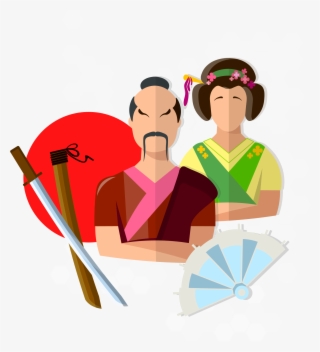 Japan Clipart Japanese Warrior - Culture Of Japan Transparent