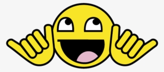 Jdm Smiley Shaka Decal - Awesome Face