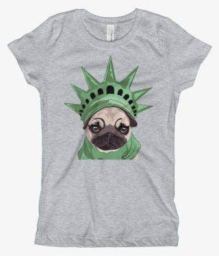 Girls Pug Face T-shirt