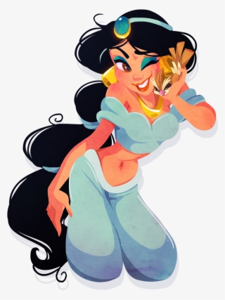 Jasmine And Pidgey Drawn By Kuitsuku - Pokemon And Disney Characters