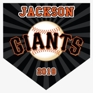 16″ X 16″ Home Plate Pennant Giants - Giants San Francisco