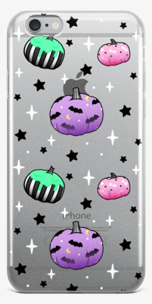 Pastel Goth Pumpkins Iphone Case - Mobile Phone Case