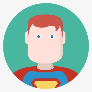 File Creative Tail People Superman Svg Wikimedia - Icon Creative Flat Png