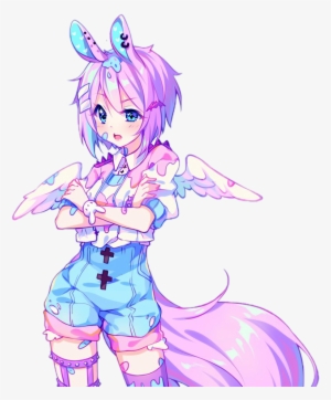 Pastel Pastelgore Pastelgoth Kawaii Tumblr Anime Animeg - Hyanna Natsu Riko