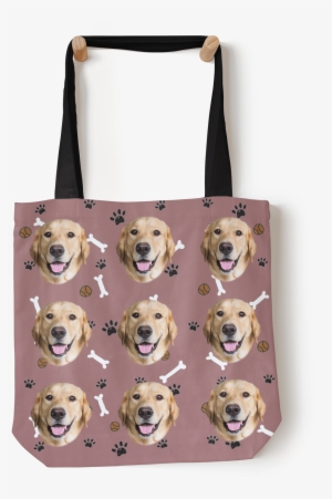 Personalized Tote Bag, Custom Tote Bag, Personalized - Manny The Frenchie Boldly On Magenta Tote Bag