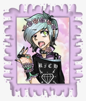 Gothic Manga - Pma - Pastel Goth Anime Boy