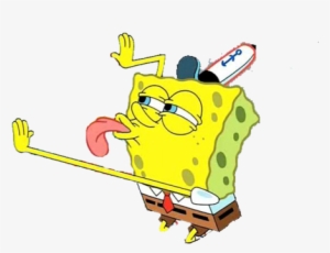 Source - - Spongebob Licking Meme Png - 500x365 PNG Download - PNGkit