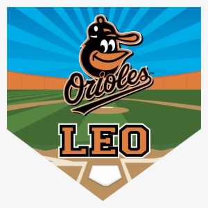 Orioles Custom Home Plate Banner - Baltimore Orioles