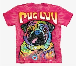 Pug Love - Dawhud Direct Dean Russo Pug Luv Fleece Throw Blanket