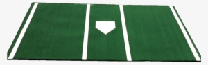 Cimmaron Deluxe Nylon Home Plate Mats 6'h X - Artificial Turf