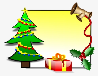 Xmas Banners Clipart - Small Christmas Card Template