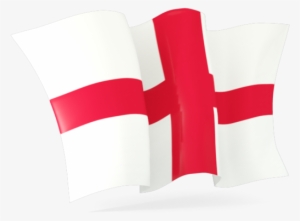 England Waving Flag Png