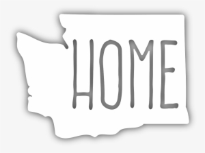 Mini Washington Home Diecut Sticker - Sticker