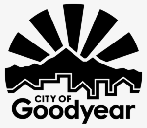 Goodyear Home Plate For The Holidays - City Of Goodyear Logo