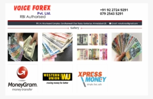 5bc4279ad2d29 Voice Forex Pvt Ltd Money Changer Foreign - Ahmedabad