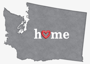 Click And Drag To Re-position The Image, If Desired - Washington State With Heart