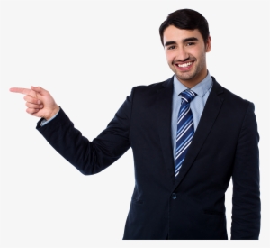 Men Pointing Left Png Background Photo - Man Pointing Png