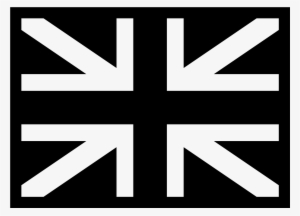 England Flag 1600 Impremedianet - Great Britain Black And White