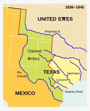 File Wpdms Republic Of Texas Wikimedia Commons - Disputed Territory With Mexico