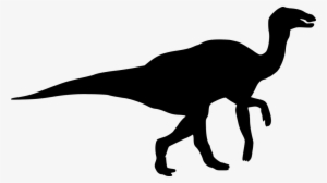 Silhouette, Dinosaur, Tyrannosaurus Rex - Hadrosaurus Dinosaur