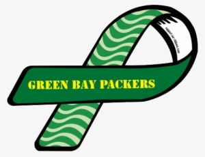 Green Bay Packers - Leukemia And Lymphoma Ribbon