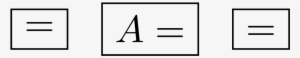 Equals Sign Nodes - Line Art