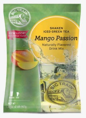 741200 Shaken Mangopassion Bt - Big Train Shaken Tea - 2 Lb. Bulk Bag: Mango Passion