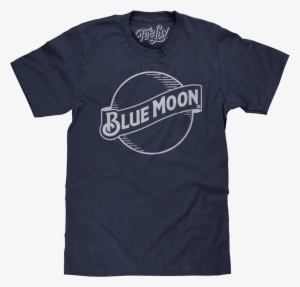 Blue Moon Logo - Blue Moon Skyline Retro Logo Metal Bar Sign