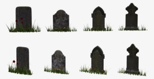 Transparent Gravestones