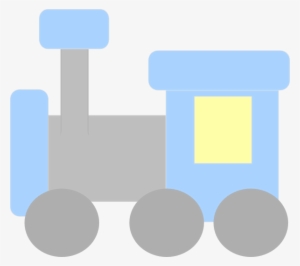 Blue And Gray Train Svg Clip Arts 600 X 532 Px