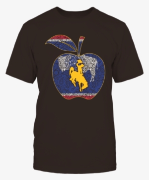 Fan Dashboard Wyoming Cowboys - Like My Coffee Intents - Gildan Unisex T-shirt Brown