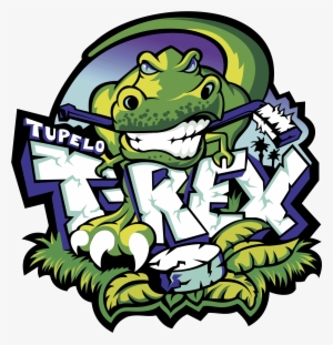 Tupelo T Rex Logo Png Transparent - Tupelo T Rex