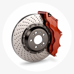 Performance Brakes In Kenosha, Wi - Car Brake With Holes