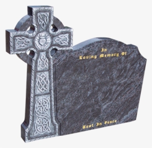 Letter Engraving Headstone - Headstone