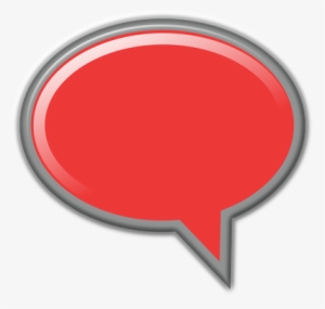 Buttons, Arrows And Other Web Icons - Red Comment Button Png