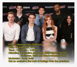 Via @ny Comic Con Https - Shadowhunters