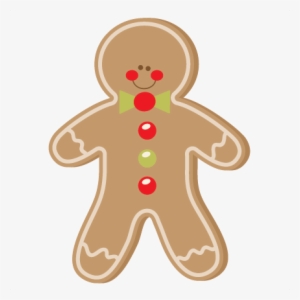 Gingerbread Man Svg Scrapbook Cut File Cute Clipart - Cute Gingerbread ...