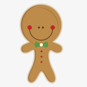 Clipart Free Download Man Svg Scrapbook Cut File Cute - Gingerbread Man