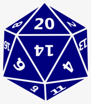 Twenty Sided Dice - 20 Sided Die Png