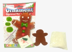 Ornament Craft Kit Gingerbread Man - Gingerbread