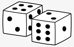 Simple Playing Dice Design - Square Things Clipart