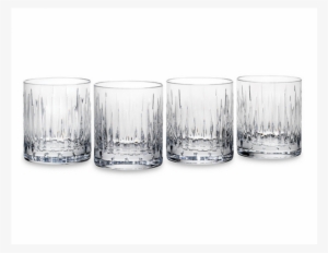 Soho Crystal Dof Glass Set Of - Reed And Barton 2989/4282 Soho D.o.f. S/4
