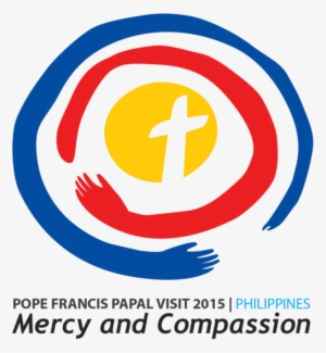 Papal Visit Philippines Pope Francis Logo - Mercy And Compassion Symbol