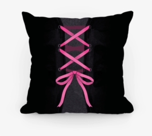 Laced Up Corset Pillow - Cushion