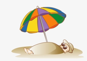 Sand Clipart Beach Parasol - Sandy Beaches Clip Art