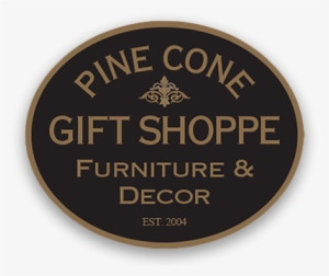 Pine Cone Gift Shoppe Furniture & Decor Oval Black - Differentiate