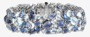 Roberto Coin Bracelet With Topaz, Iolite, Sapphires - Ring